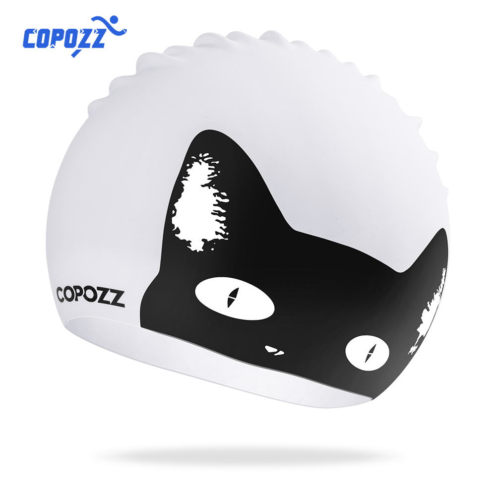 Aquatic Sports Hat - COPOZZ Cuffia da nuoto in silicone