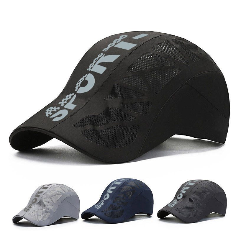 Aquatic Sports Hat - Visiere da uomo estate asciugatura rapida
