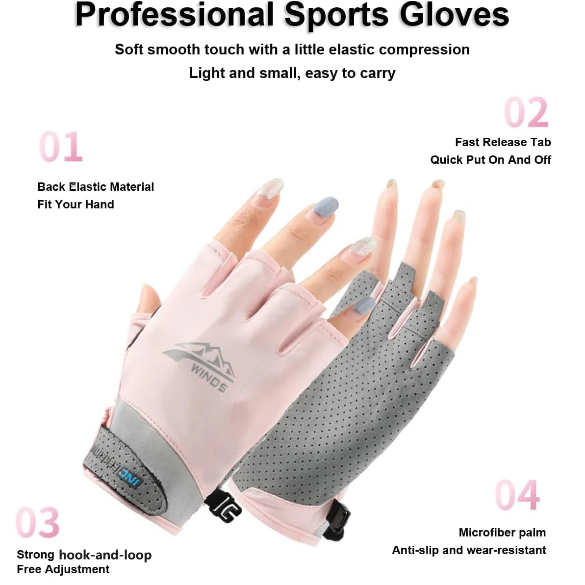 1 paio di guanti senza dita pe - Spearfishing Glove recensione e prezzo