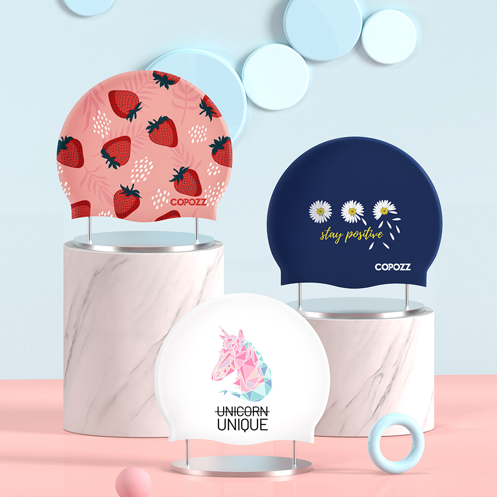 COPOZZ Cuffia da nuoto per spo - Aquatic Sports Hat recensione e prezzo