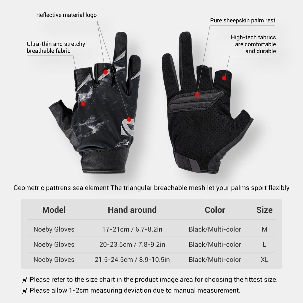 Noeby Guanti da pesca mezze di - Spearfishing Glove recensione e prezzo